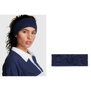 VICTORIA'S SECRET / PINK Rib
Headband (Blue) - New